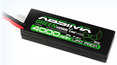 Absima Batterie Lipo 7.4V 4000mAh 50C Dean 4140008