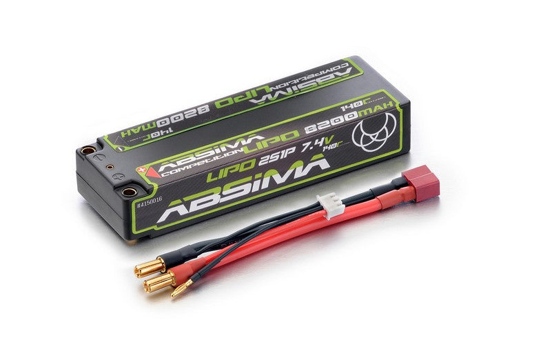 Absima Batterie Lipo 7.4V 8200mAh 140C 2S1P HC 5mm 4150016