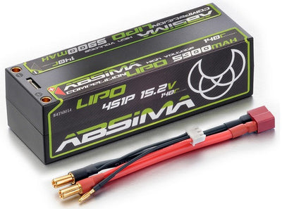 Absima Batterie Lipo Shorty HV 15.2V 5900mAh 140C 4150014