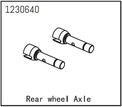 Absima Noix de roue (x2) Sherpa 1230640