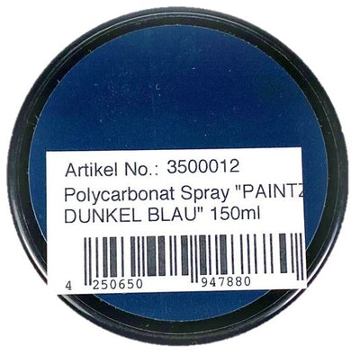 Absima Peinture Pour Lexan 150ml Bleu Foncé 3500012