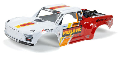 Arrma Carrosserie Mojave 4S Blanc et Rouge ARA406165