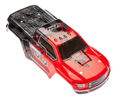 Arrma Carrosserie Peinte Rouge Granite 4x4 Mega ARAC3336