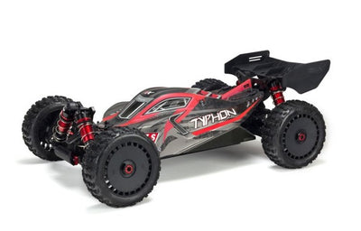 Arrma Carrosserie Peinte Typhon 6s Rouge/Noir ARA406120