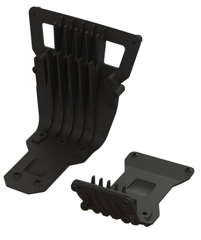 Arrma Skid Plate Avant et Arrière (2Pcs) Fireteam ARA320688