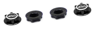 Arrowmax Ecrou de Roue 17mm Aluminium Noir (x4) AM030005B