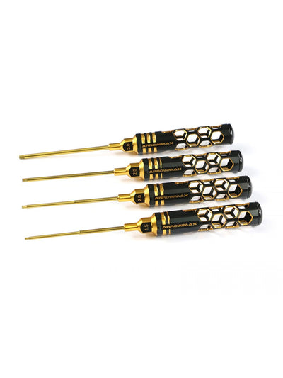Arrowmax Set de 4 Tournevis (1.5,2.0,2.5,3.0) Allen Honeycomb AM410993BG