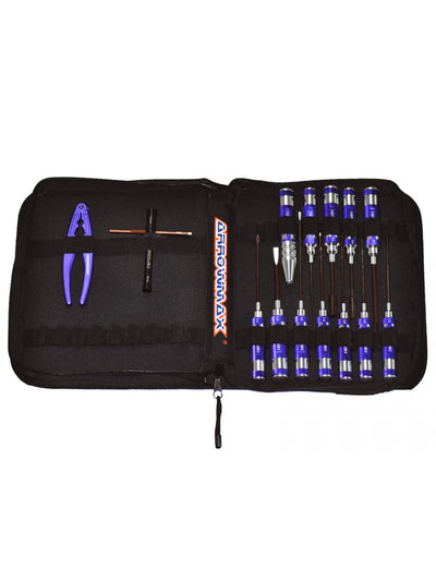 Arrowmax Set de 14 outils avec Sac AM199406