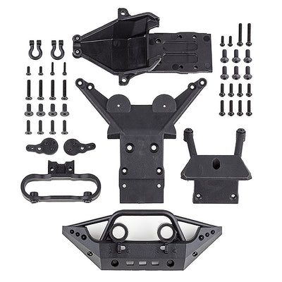 Team Associated Skid plate Avant et Arrière + Accessoires Rival MT10 25801