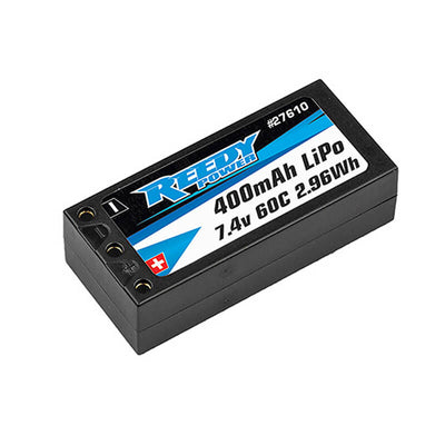 Reedy Batterie Lipo 400mah 7.4v 2S 60C 1/28 AS27610