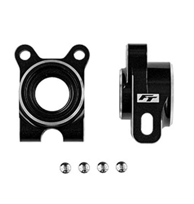 Team Associated Achterste fusee aluminium -4 offset FT (2 stuks) RC10 B7 92563