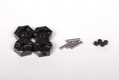 Axial Ecrous Hex 12mm alu noir AX30427