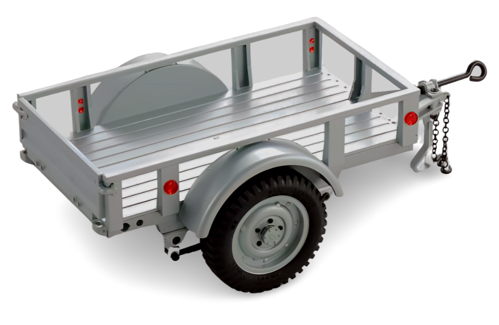 FMS Type C Utility Trailer 1/12 to 1/18