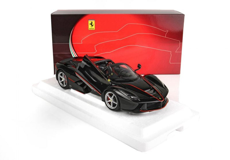 BBR Models Diecast Ferrari Laferrari Aperta Noir Daytona 1/18 BBR8182232