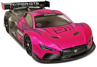 Bittydesign Carrosserie GT8 Hyper 1/8 325mm BDGT8-HYP