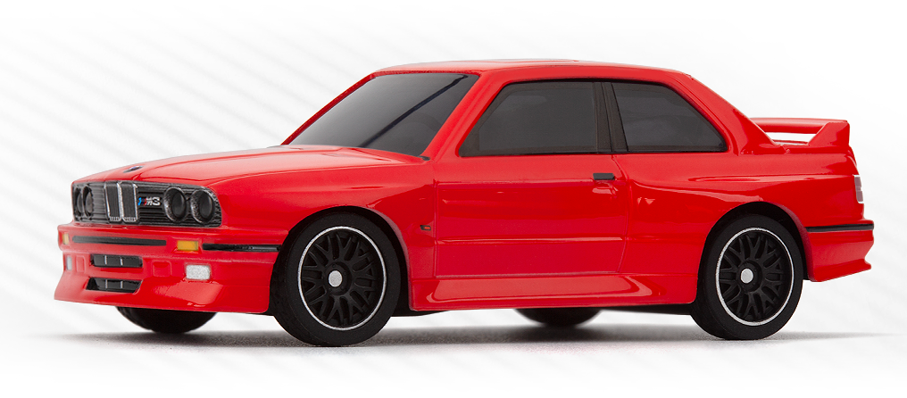 HPI Nano-TTR BMW M3 Ravaglia 1989 – 1/64 scale RC car with LED