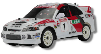 Carisma GT24 Mitsubishi Lancer EVO WRC 4x4 Brushless 4wd RTR 1/24 CARI86868