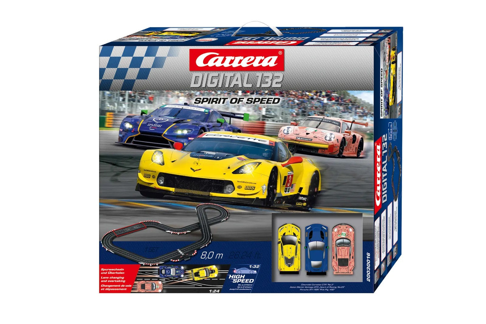 CARRERA DIGITAL 132 SET 30023 - Race to Victory - 8.0m / 2 cars