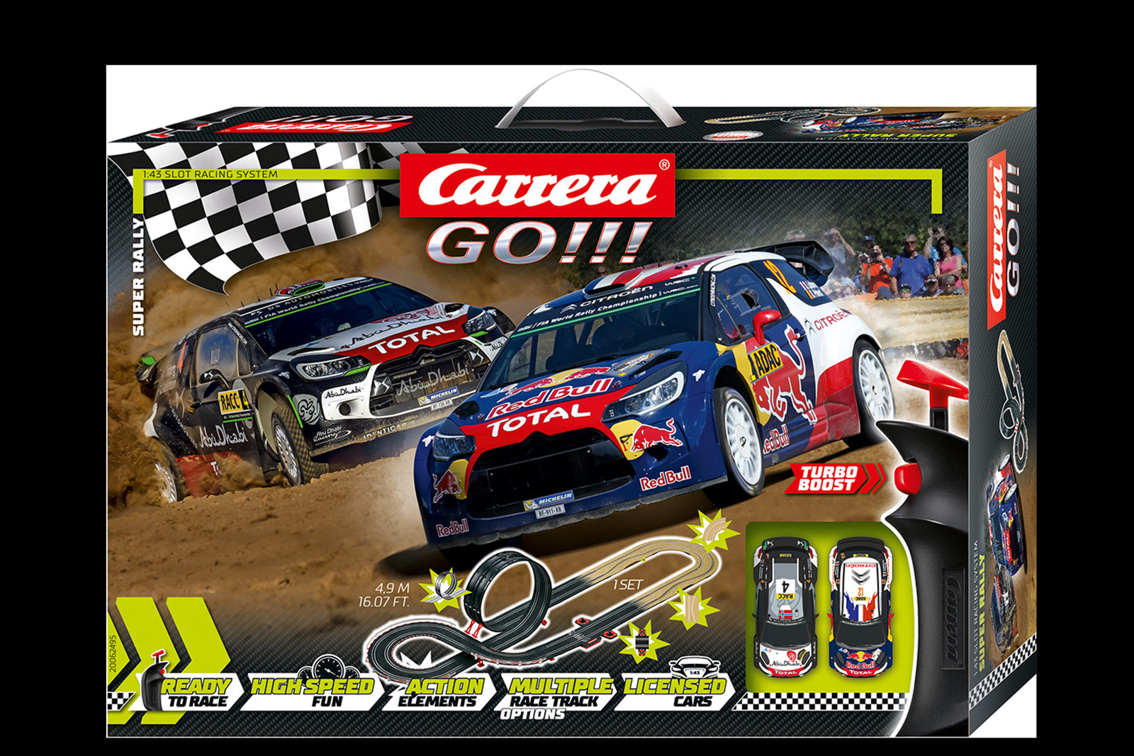 Voiture Carrera Go!!! DS 3 WRC 2015 Rally Germany - CARRERA - Circuit Carrera  Go!!! - Échelle 1/43 - Cdiscount Jeux - Jouets