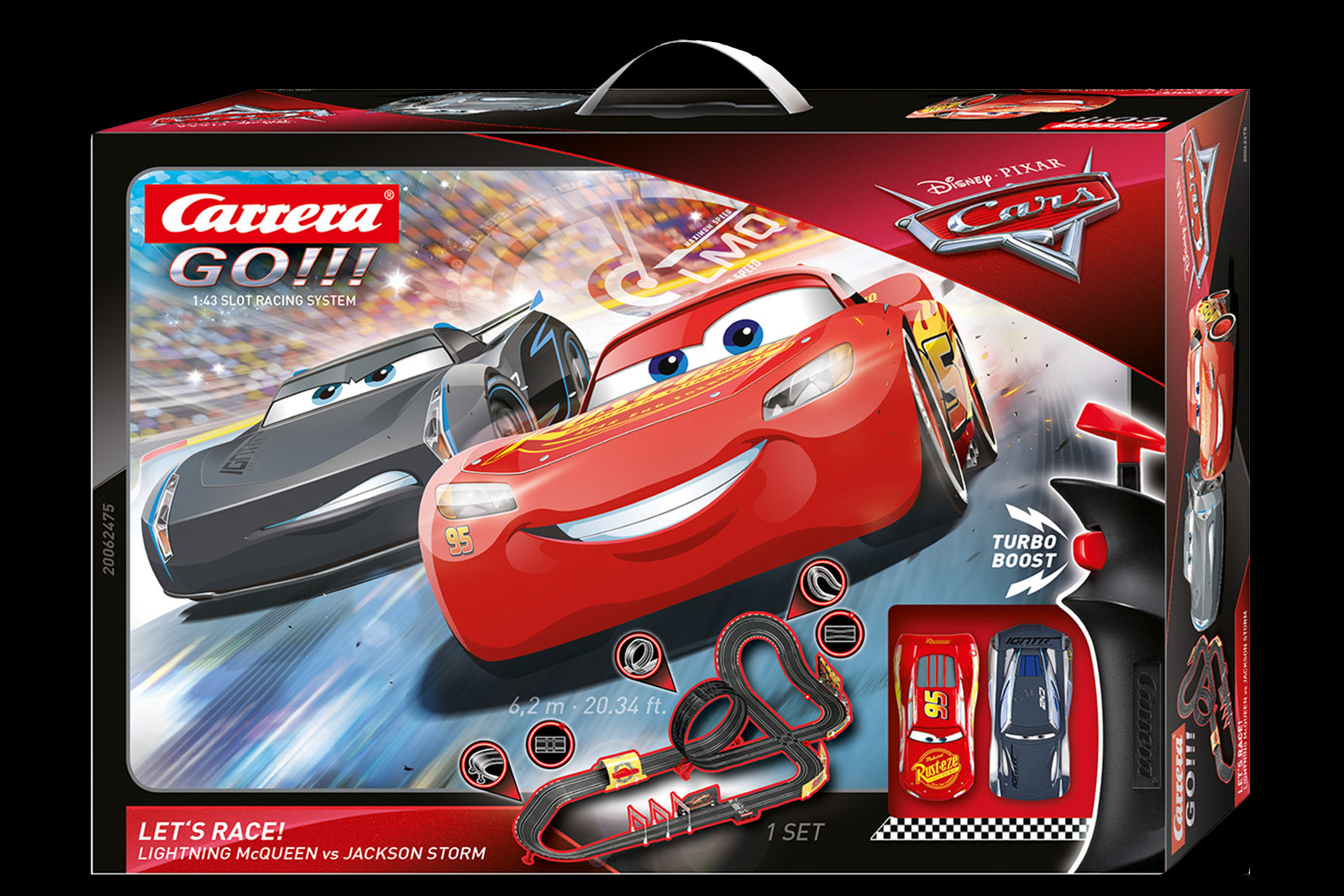 Disney Pixar - Cars Circuit Électrique Néon Nights