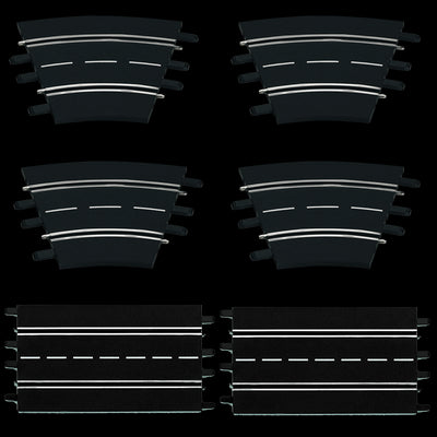 Carrera Set d'extension 2 (x6) 124/132 26955