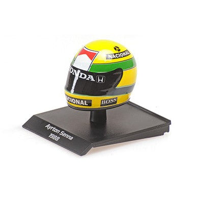 Ayrton helmet Senna 1988 Minichamps 1/10 – F1 Collection