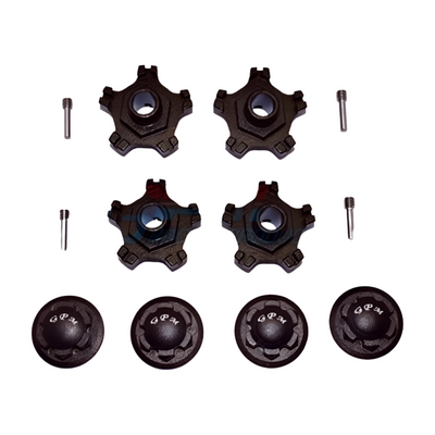 GPM Sechskant +6mm Alu + Muttern (x4) MAI10A+6MM/2
