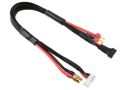 Team Corally Cordon de charge lipo 4S 6pin XH C-50283