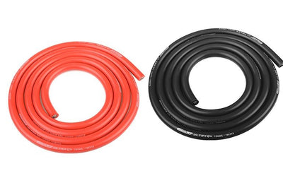 Corally Rallonge Fil Noir Ultra V+ Silicone Super Flexible 10AWG 1m 50106