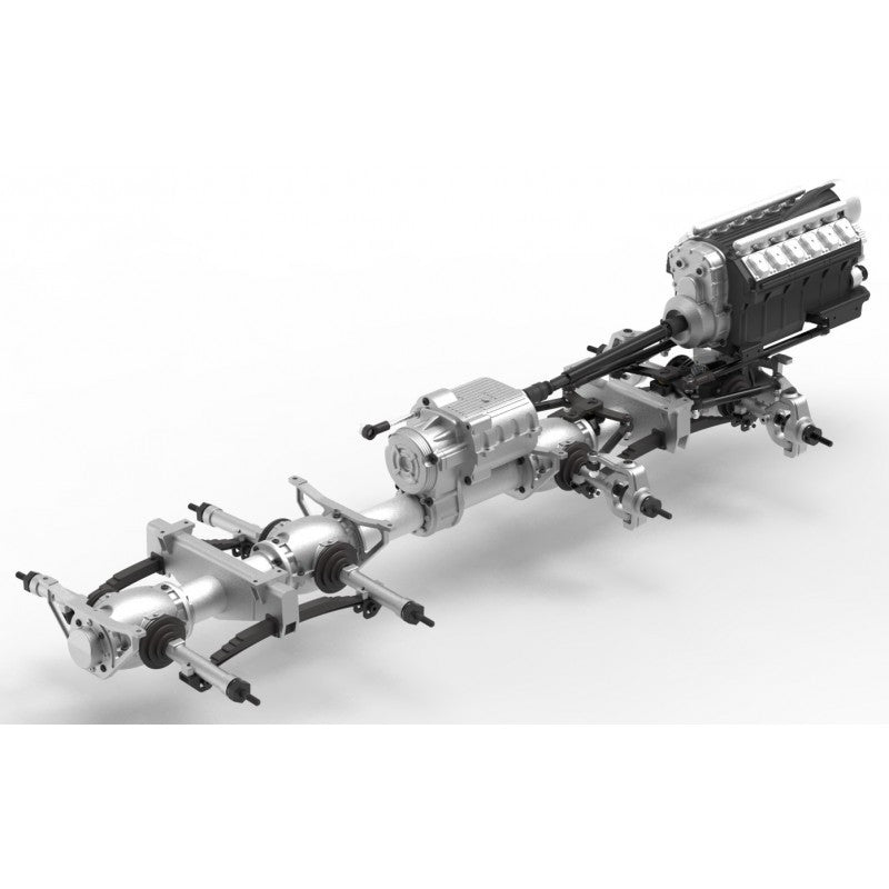 Cross-RC Camion militaire DC8 1/12 Kit