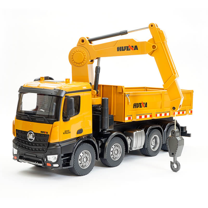 Huina Lkw Kipper mit Kran RC 2.4ghz RTR CY1538