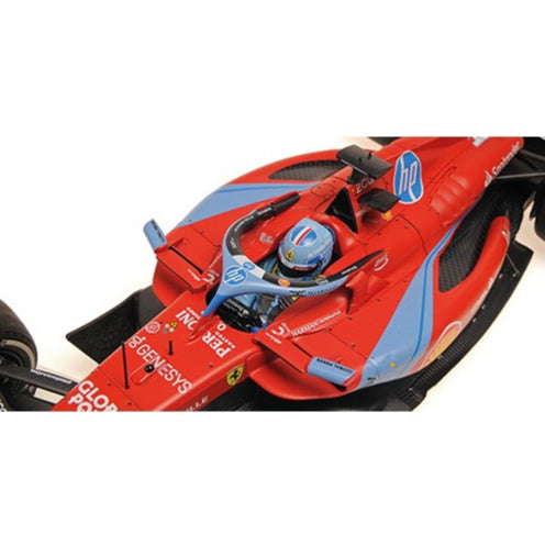 BBR Models Diecast F1 F-24 16 Charles Leclerc F1 Miami 2024 1/18 BBR241826