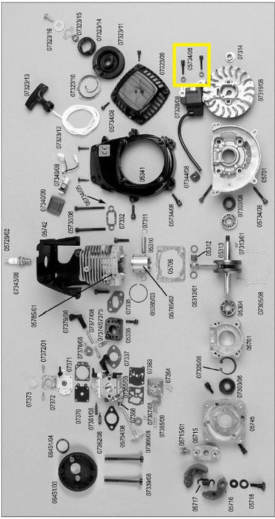 FG Visserie Moteur F260 05734/08