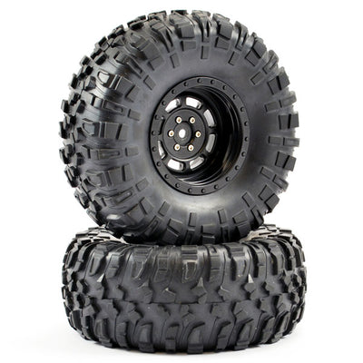 FTX Neumáticos + Llantas Negro 2.2 (x2) Kanyon FTX8496