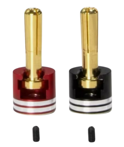 T2M Aansluitingen Pk Goud 5mm + Alu Caches T422649