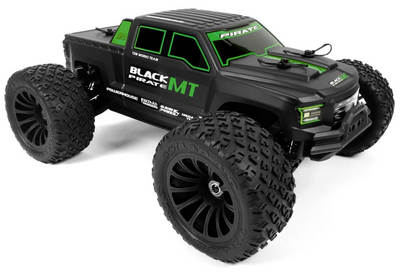 T2M Monster Truck Black Pirate MT 1/10 XL Vert T4984GR