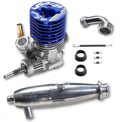 OS Max Engine 12TG V5 2.1cc Pista + Linha TT02II EFRA 2690 S26957