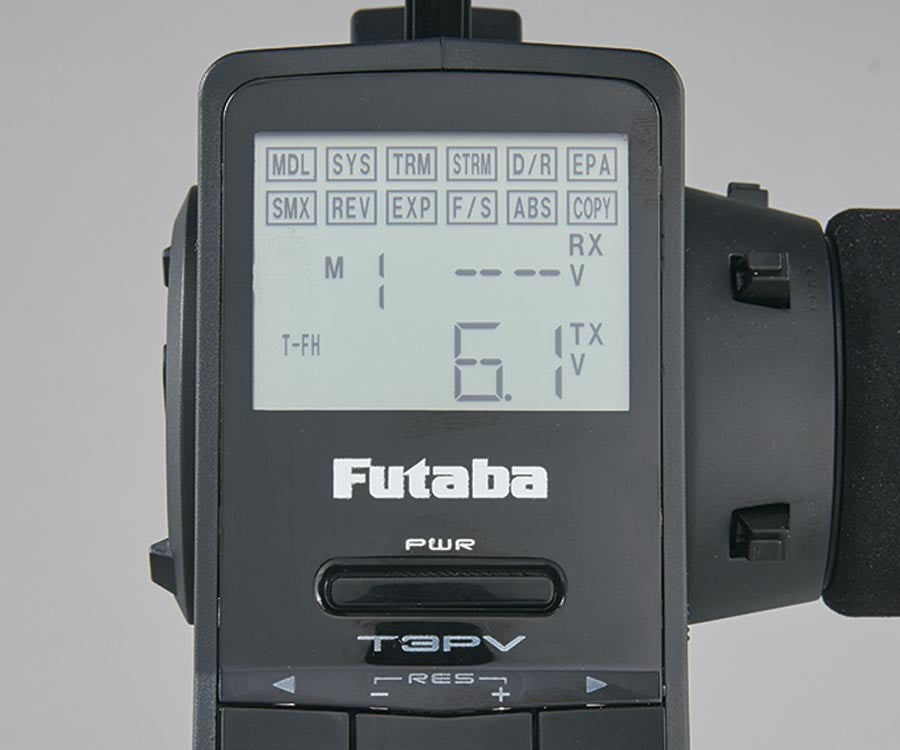 Futaba Radio à Volant 3 Voies 3PV & Récepteur R203GF 2.4ghz