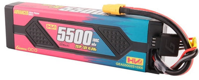 Gens Ace Accu Advanced lipo 7.6v 5500mAh 100C XT60