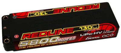 Gens Ace Redline Hv Accu lipo LCG 7.6v 5800mah 130C 2S1P