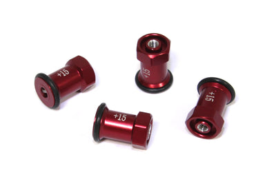 GPM Hexa 12mm deport +15mm Alu Rouge ERV010/+15MM-R