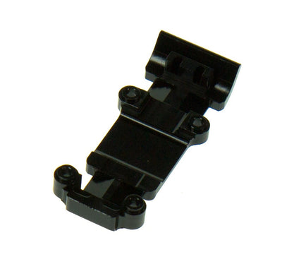 GPM Skid plate arriere Alu 1/16 Noir ERV331R-BK