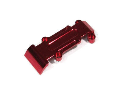 GPM - Skid plate arriere Alu 1/16 - Rouge - ERV331R-R