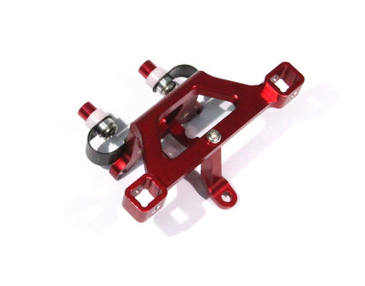 GPM Support carrosserie avant Alu 1/16 Rouge ERV029-R