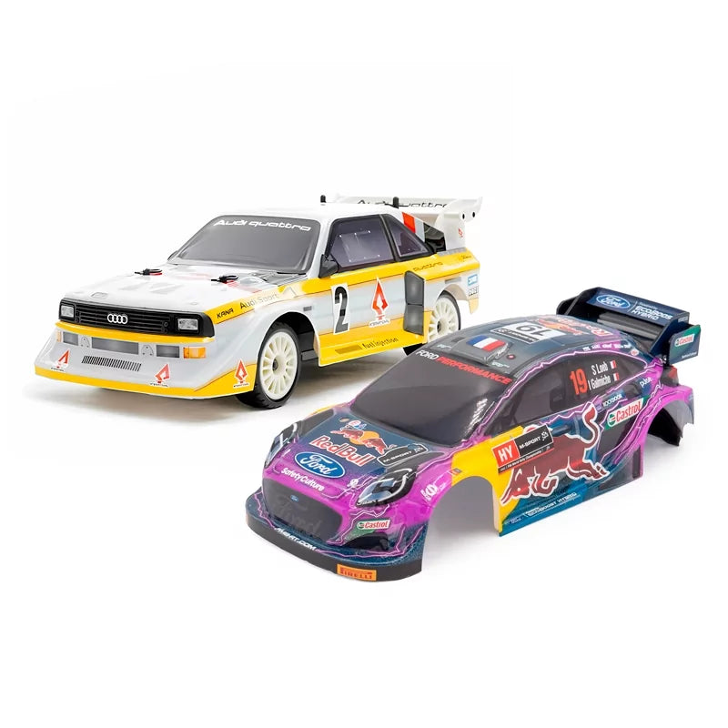 Carisma GT24 Audi Quattro Bodywork M Sport Puma Rally 4x4 Brushless 4wd RTR 1 24 CARI88468 DUO