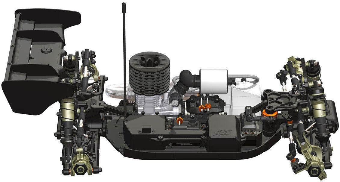 HB Racing Nitro Buggy D8 World Competition KIT 204850