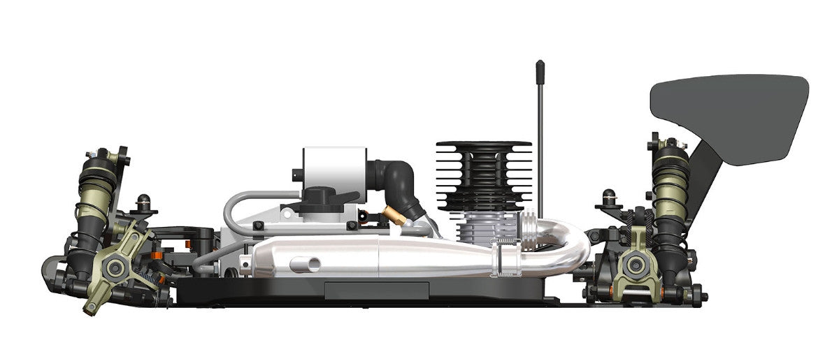 HB Racing Nitro Buggy D8 World Competition KIT 204850