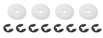 Hobbytech Pistons + clips amortisseur type Wolf (8Pcs) CRX2 CRX-213