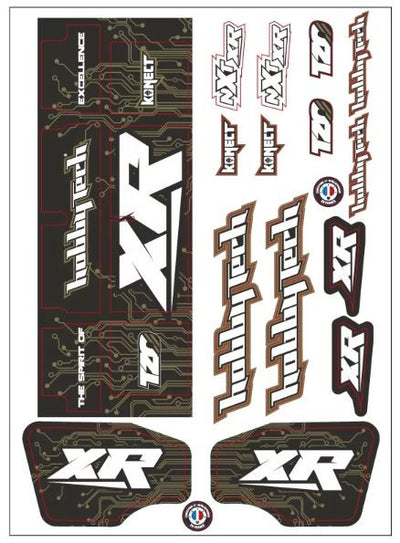 Hobbytech Planche de Stickers Spirit NXT XR STICK-NXT-XR