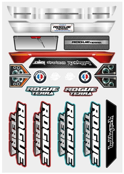 Hobbytech Planche stickers Rogue Terra STICK-RGT